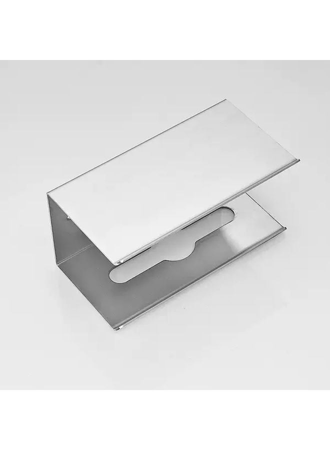 حامل مناديل الحائط من الفولاذ المقاوم للصدأ بدون حفر تركيب منظم الحمام العصري - Image 2